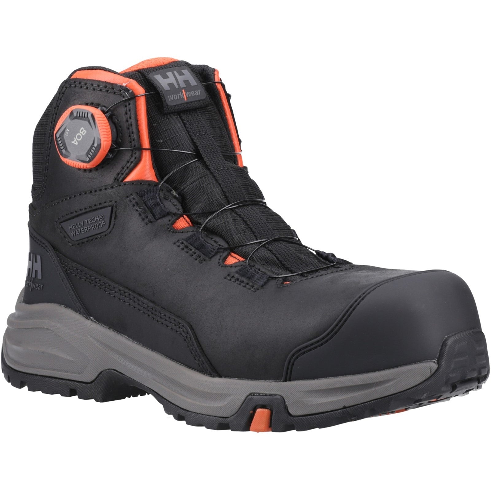 Manchester Mid BOA Boots - Black/Grey