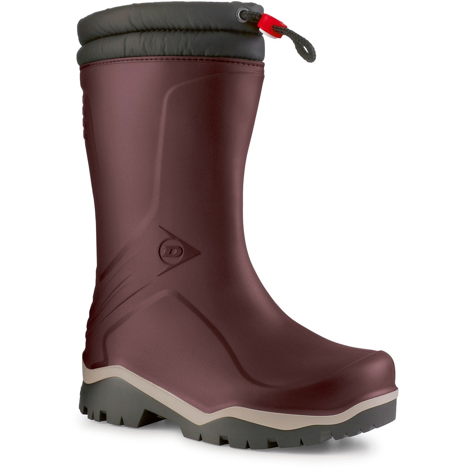 Blizzard Wellington - Burgundy/Grey/Black