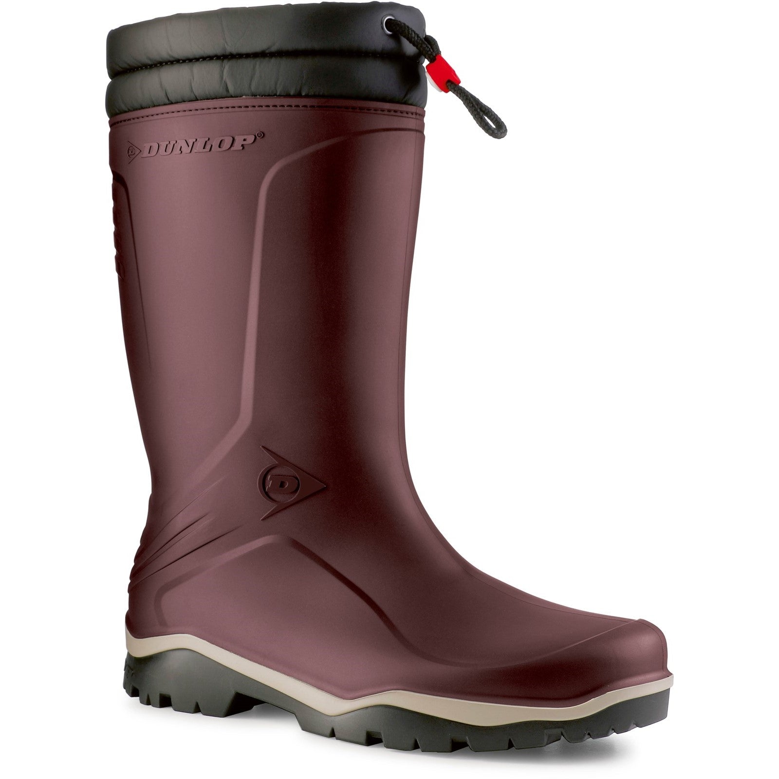 Blizzard Wellington - Burgundy/Grey/Black