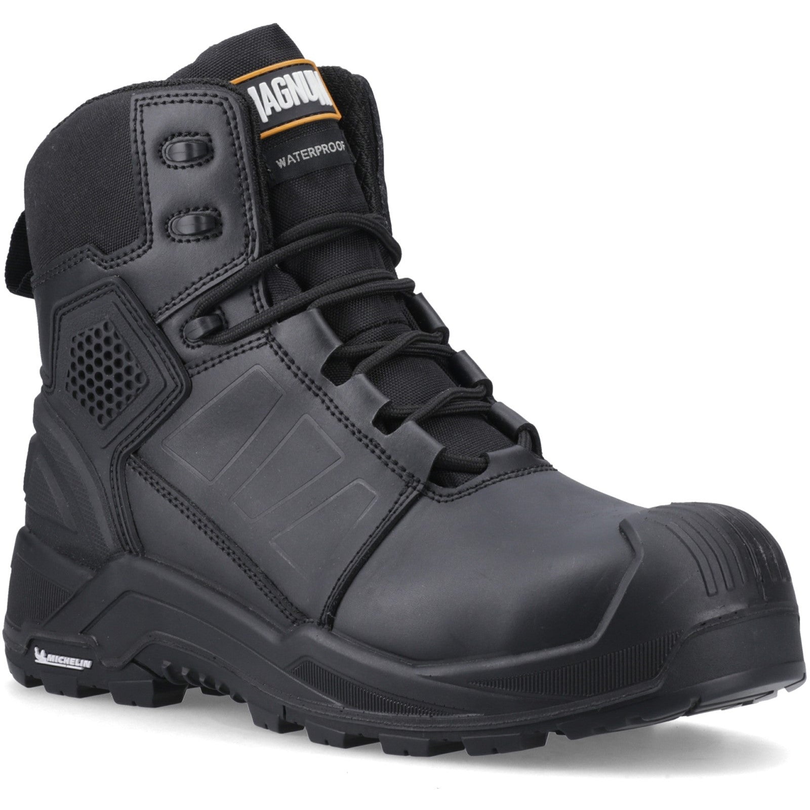 Storm Force 6" Waterproof Safety Footwear - Black