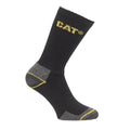 Crew Work Sock 3 Pair Pack - Black 11x14