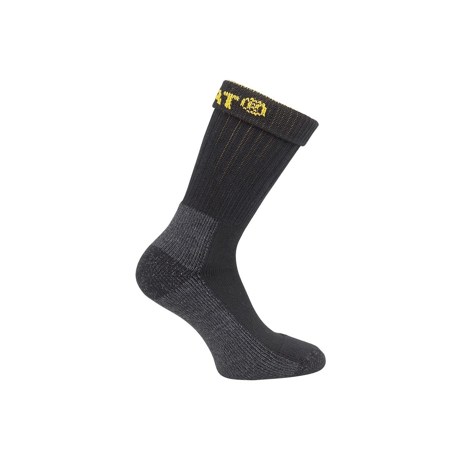 Industrial Work Sock 2 Pack - Black 11x14