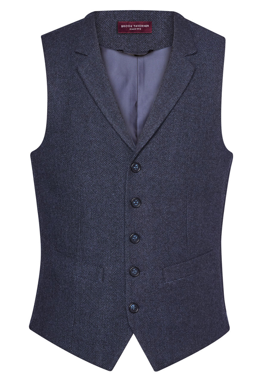 Brook Taverner Memphis Tweed Waistcoat Style 1463