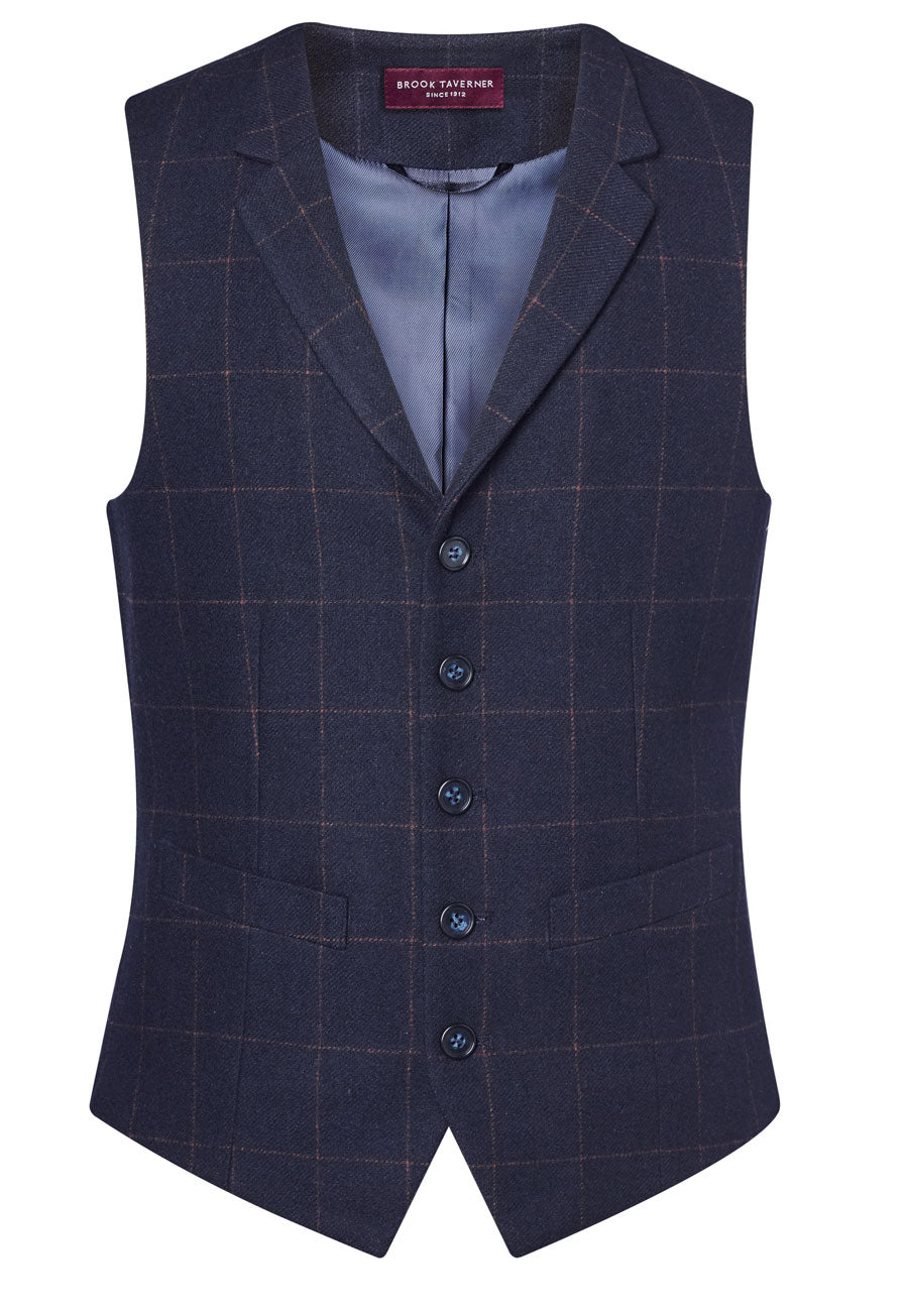 Brook Taverner Memphis Tweed Waistcoat Style 1463