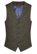 Brook Taverner Memphis Tweed Waistcoat Style 1463