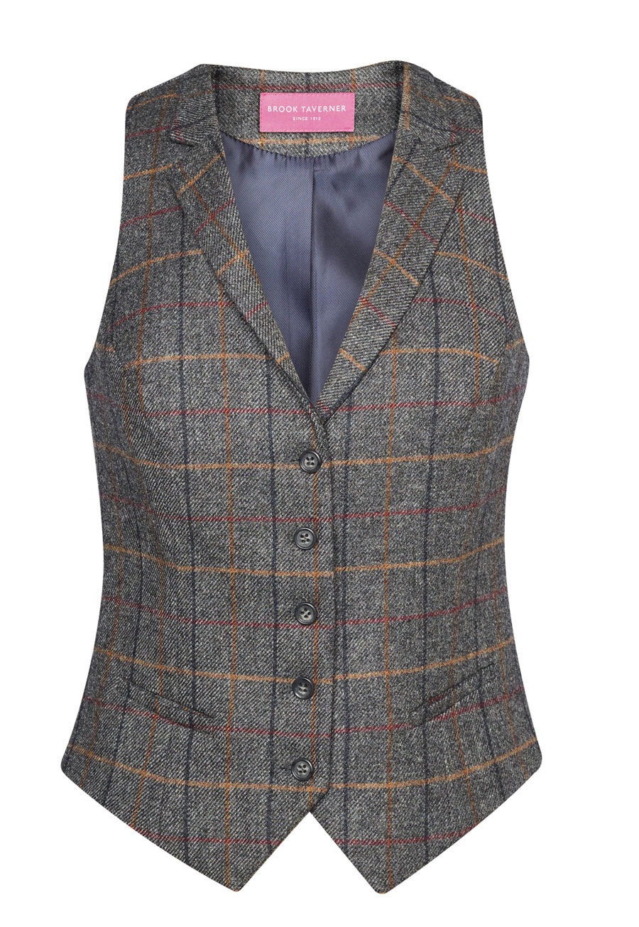 Brook Taverner Nashville Tweed Waistcoat Style 2310