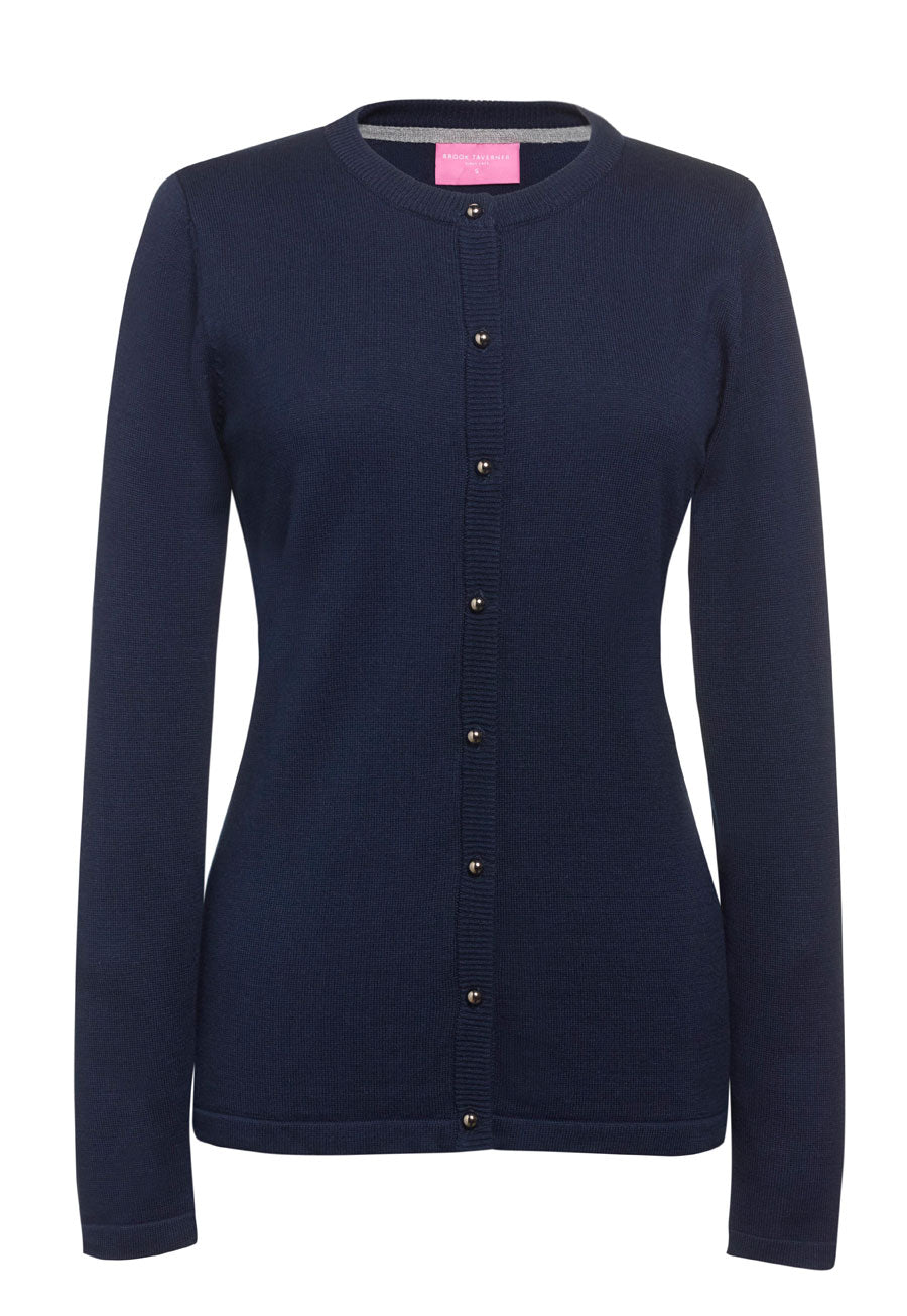 Brook Taverner Seattle Crew-neck Cardigan Style 2308